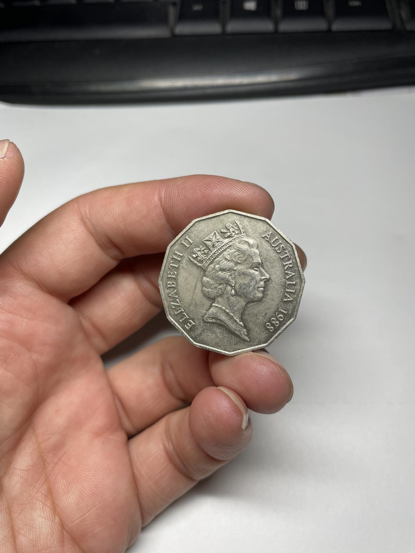 2024年集古藏今外币拍卖第八期-第6场—（总第76拍） 1988年澳大利亚50分