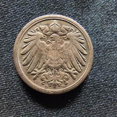 邮泉阁限时拍卖第九场 德国硬币专场二 - 德意志帝国1907年1芬尼D版