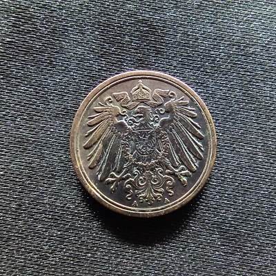 邮泉阁限时拍卖第九场 德国硬币专场二 - 德意志帝国1906年1芬尼A版