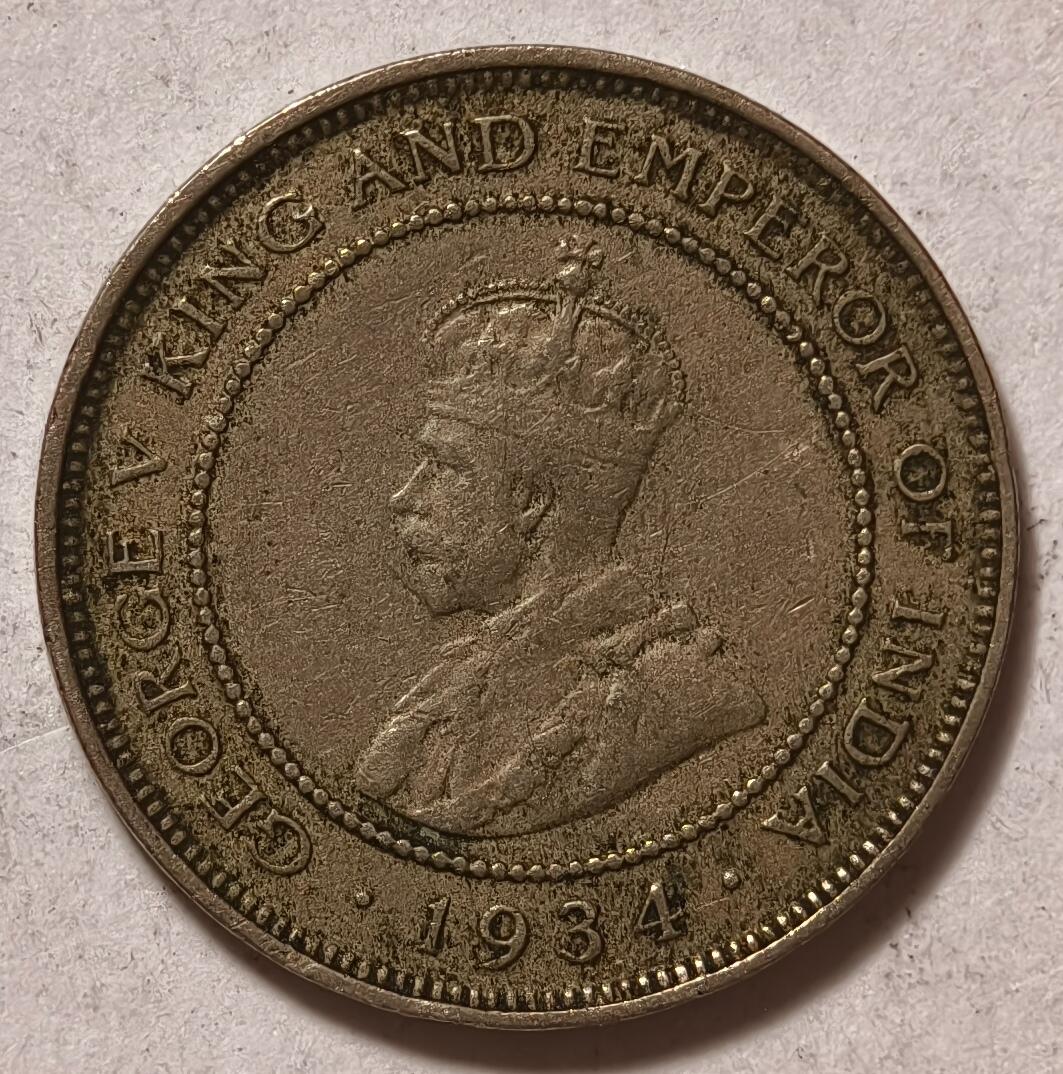 紫瑗钱币——第362期拍卖 英属牙买加 1934年 乔治五世 1/4分 法新 镍币