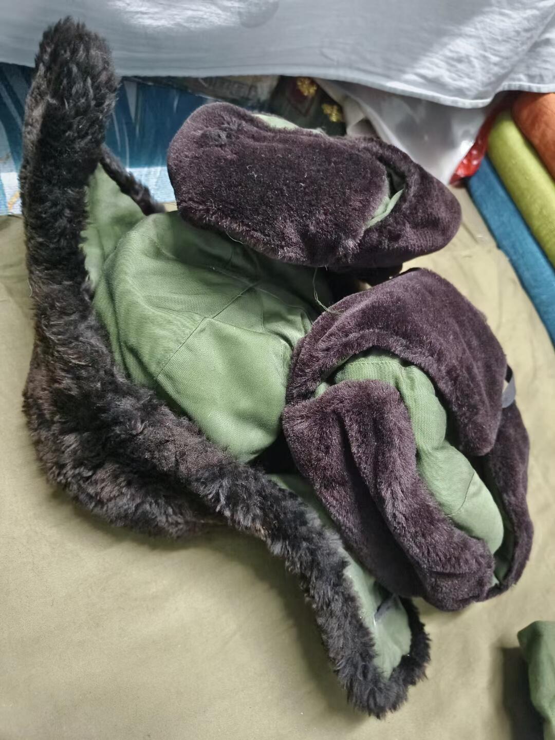 65式棉帽3顶（1号2号4号）品像都还可以，