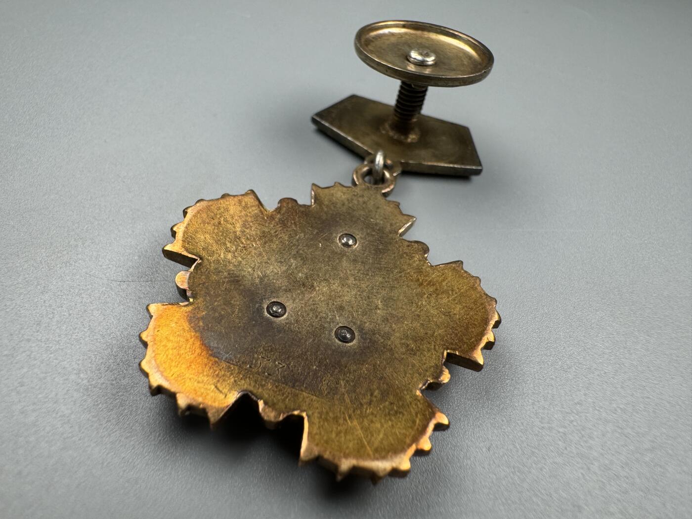 蒙古勋章 奖章 纪念章 索云宝金质奖章 33号