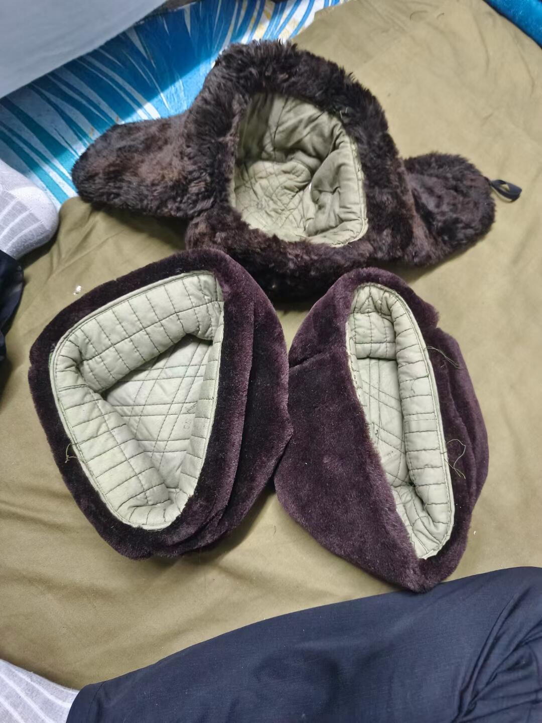 65式棉帽3顶（1号2号4号）品像都还可以，