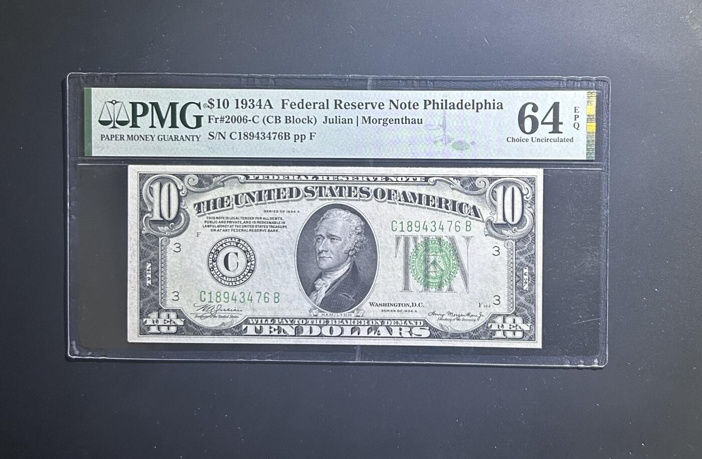 【丑猫0612】今晚7点整 1934年老美金