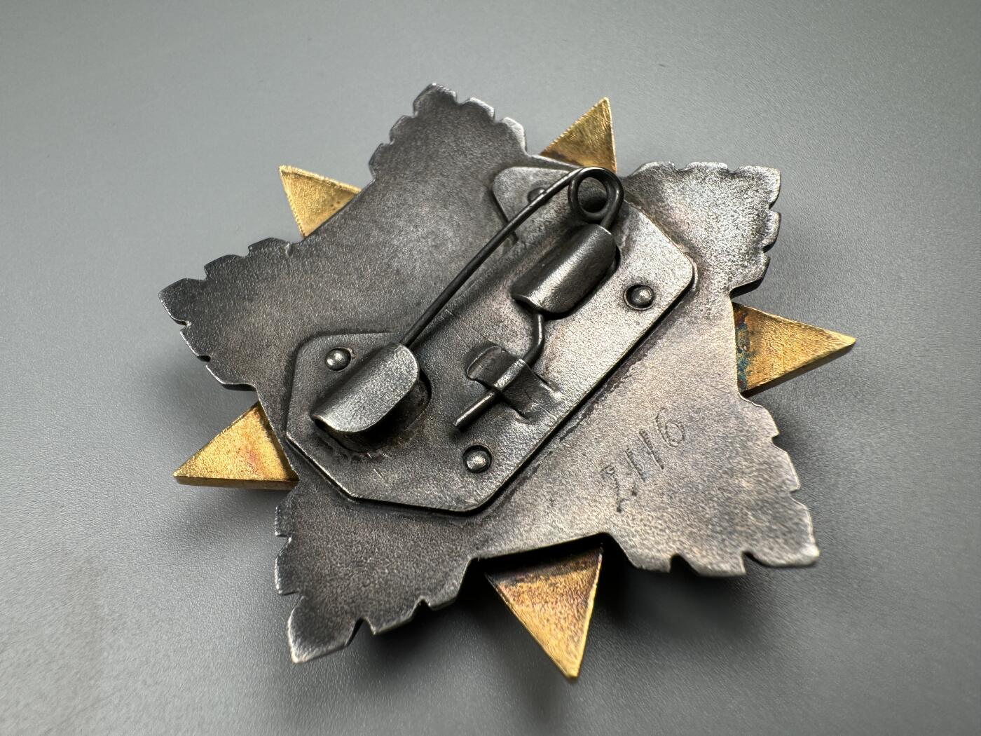 蒙古勋章 奖章 纪念章 苏赫巴托 勋章别针版2116