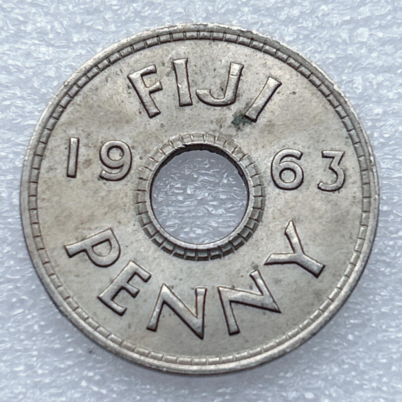 第一海外回流一元起拍收藏 散币专场 第93期 斐济1963年1便士