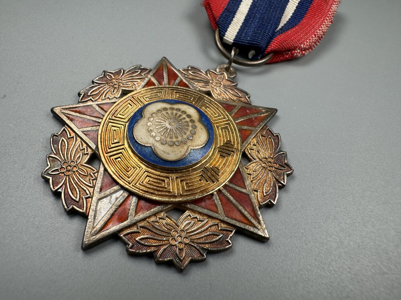 蒙古勋章 奖章 纪念章 陆海空军奖章甲种二等（国3318）