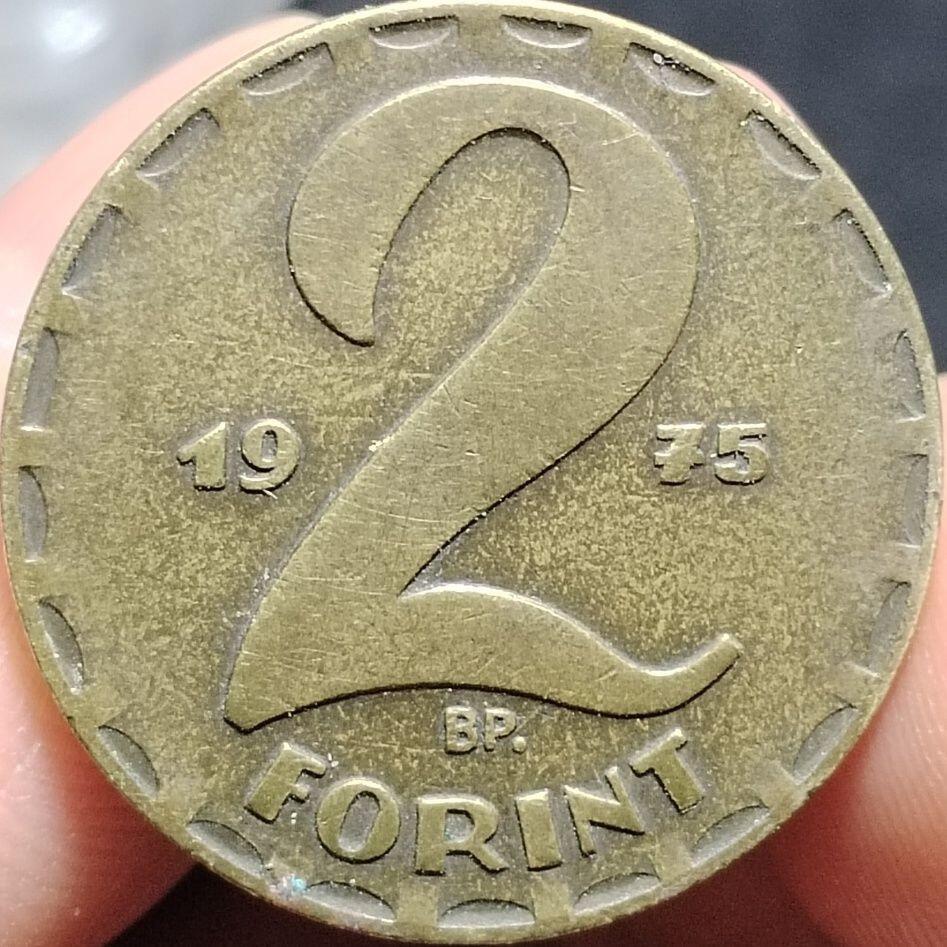 240603 匈牙利2福林铜币22mm随机发货22707