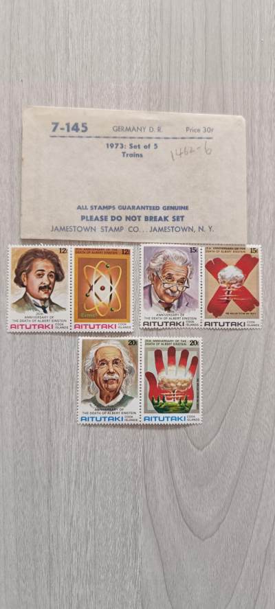 如意阁邮票第八场 - 全新爱因斯坦套票