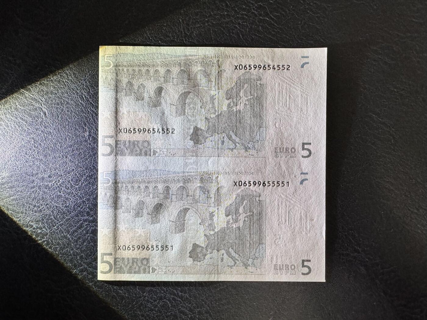 收藏联盟Quantum Auction 第351期拍卖  欧盟国家德国2002年5元两联体 品相UNC-  稀少第一签