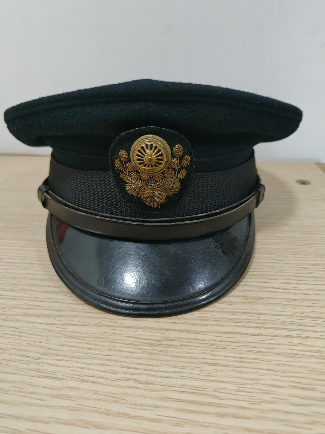 全场0元起拍 第163期 咸鱼国勋章拍卖专场 6月9日（周日）下午6：00开始 日本早期 国铁制帽 55cm