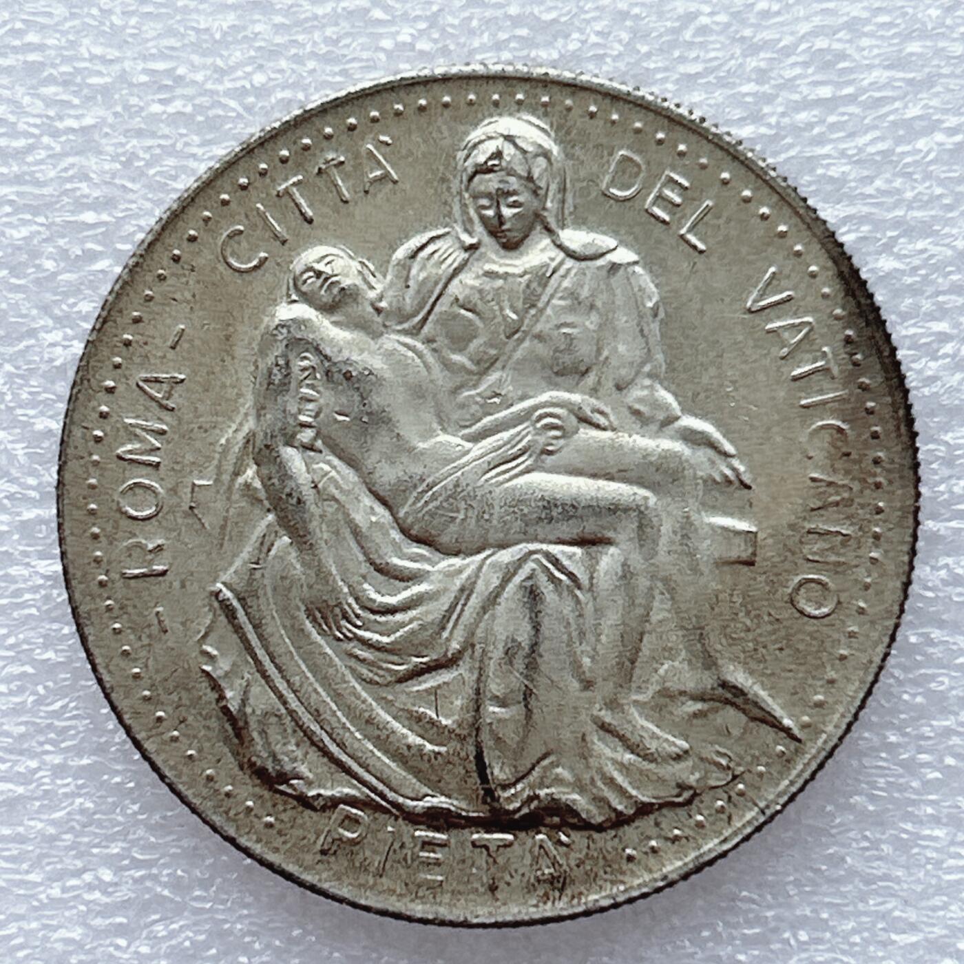 第一海外回流一元起拍收藏 散币专场 第93期 梵蒂冈镀银纪念章 保罗六世