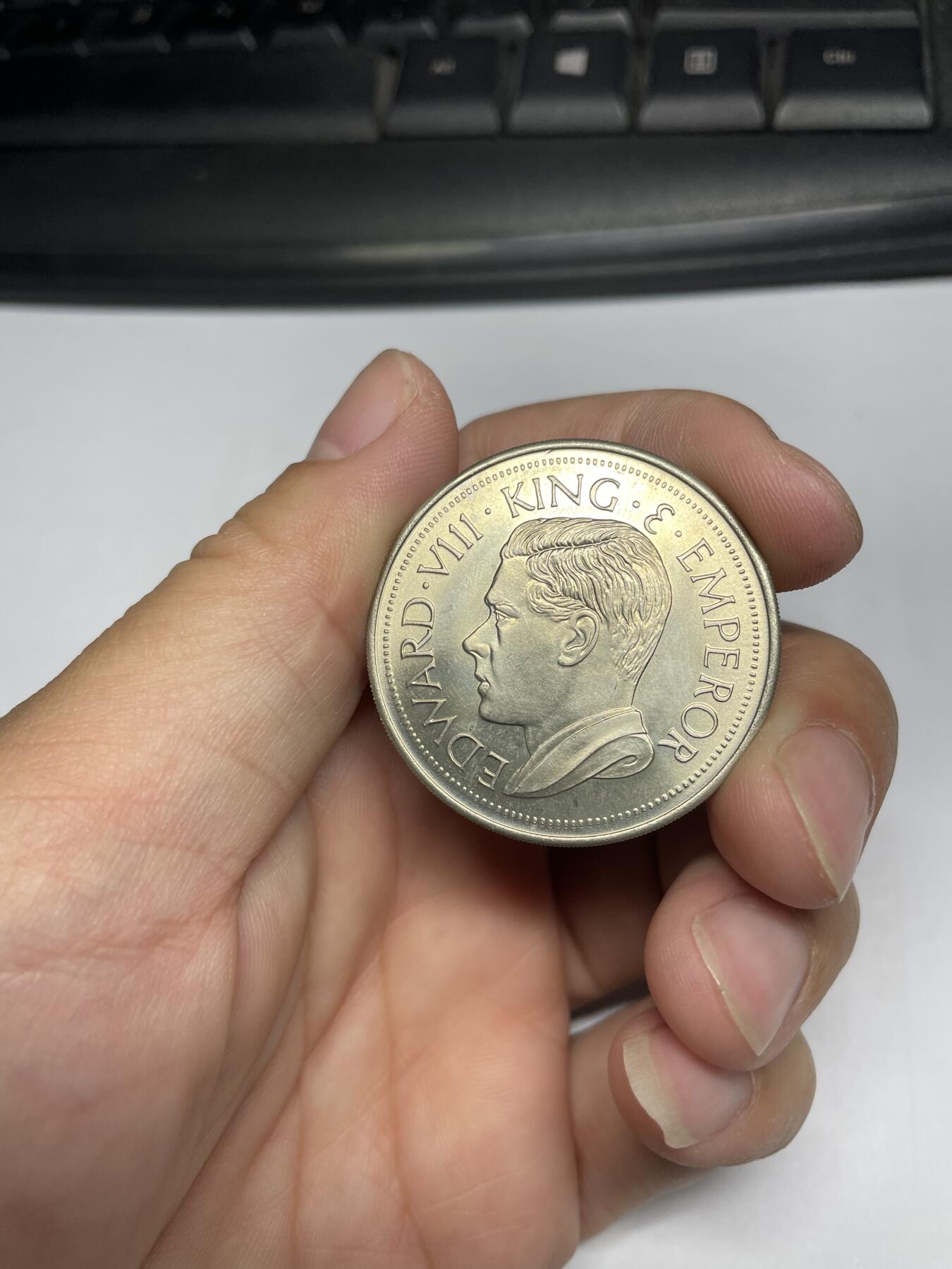 2024年集古藏今外币拍卖第八期-第8场—（总第78拍） 1936年塞拉利昂克朗纪念币