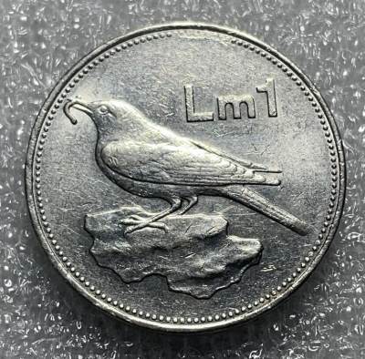文馨钱币收藏133场，中外古币，版本已明细分 - 1991 年马耳他 1 元