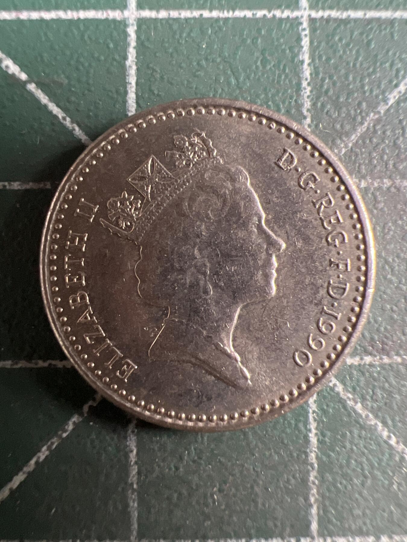 第621期 硬币专场 （无押金，捡漏，全场50包邮，偏远地区除外，接收代拍业务） 英国5便士