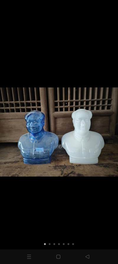 老琉璃伟人像  全品包老 - 老琉璃伟人像  全品包老