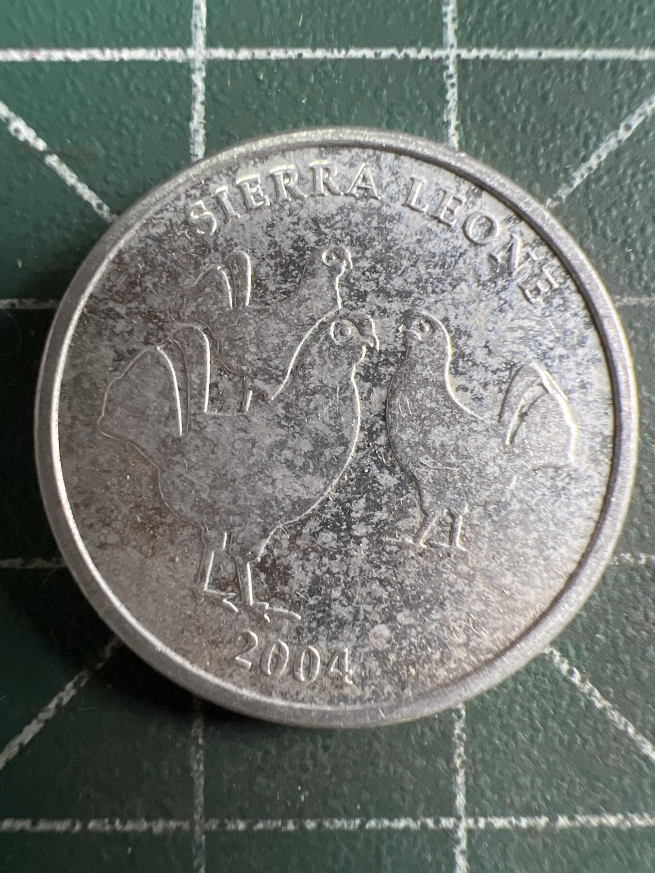 第620期 硬币专场 （无押金，捡漏，全场50包邮，偏远地区除外，接收代拍业务） 塞拉利昂5利昂