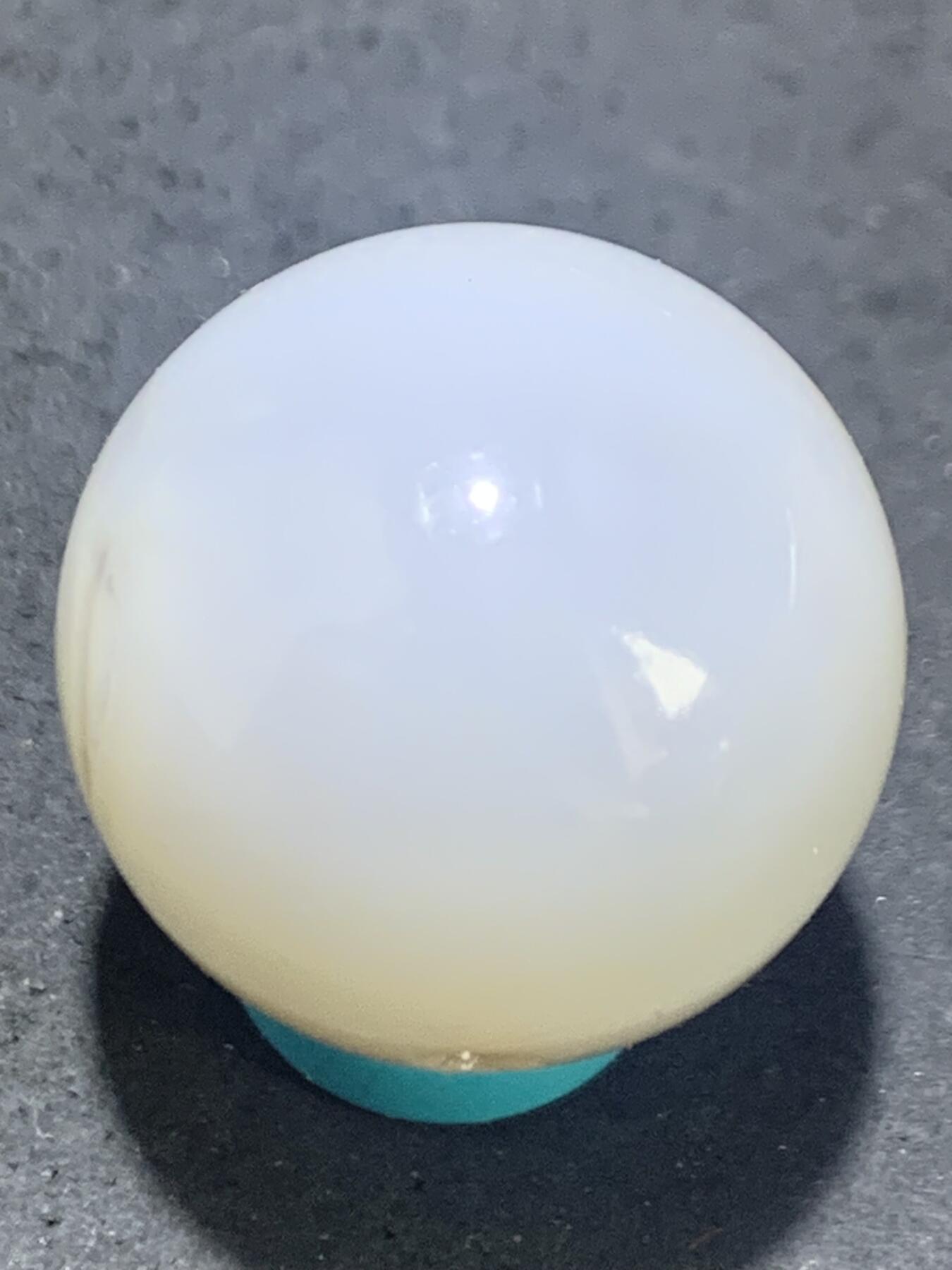 精美高玉化亚光海洋玉髓手工俏色巧雕一心向佛2.0意境圆珠一个