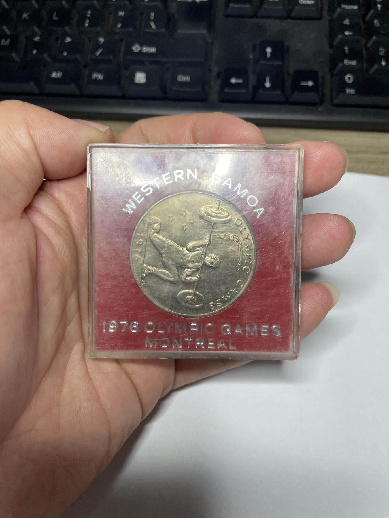 2024年集古藏今外币拍卖第八期-第8场—（总第78拍） 1976年西萨摩亚1塔拉