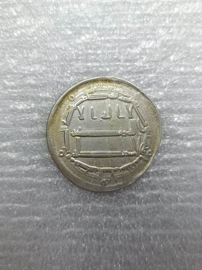 源泉斋6.15精品丝路-印度币 - 黑衣大食1第尔汗银币，原光深打极美品