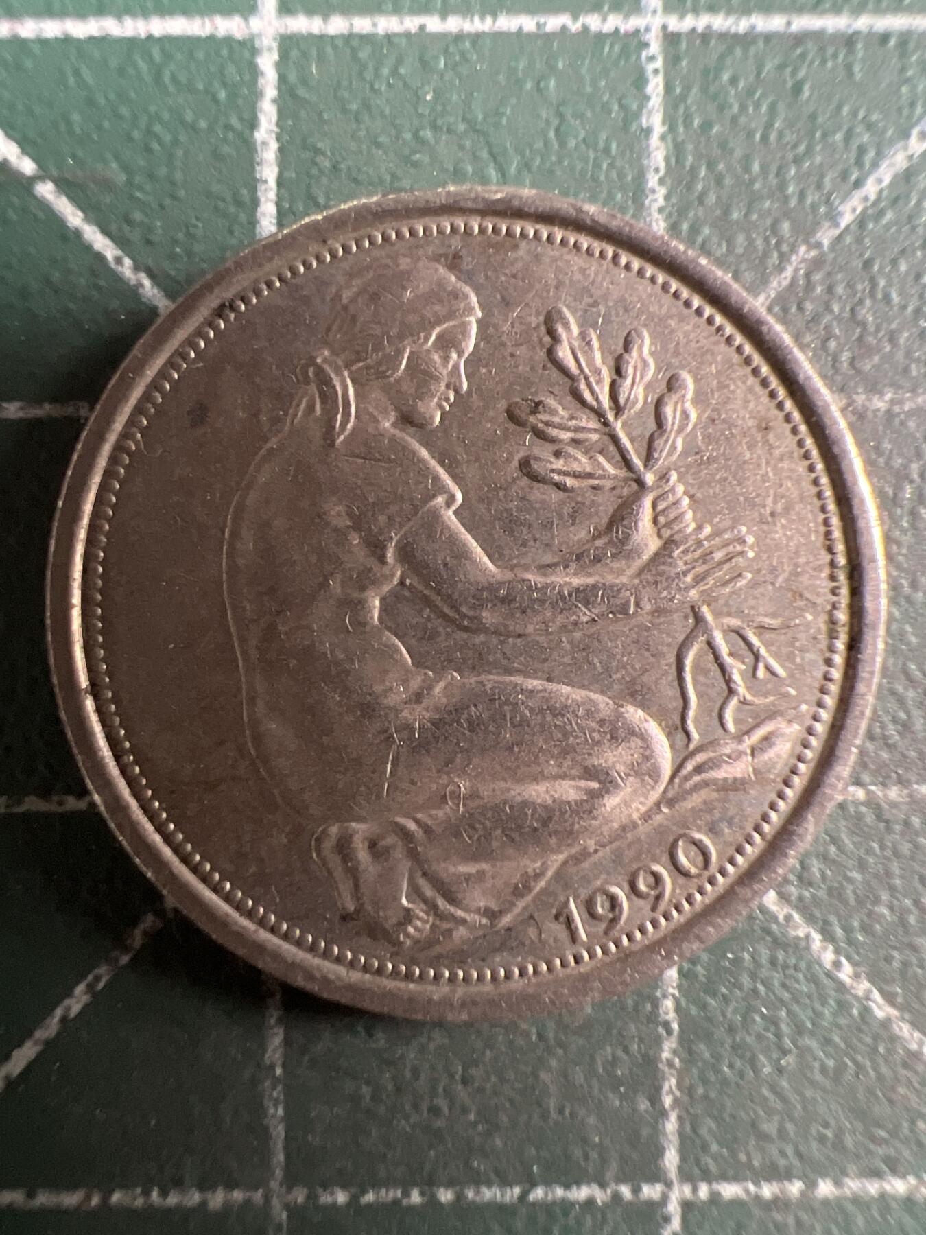 第620期 硬币专场 （无押金，捡漏，全场50包邮，偏远地区除外，接收代拍业务） 德国50分 J