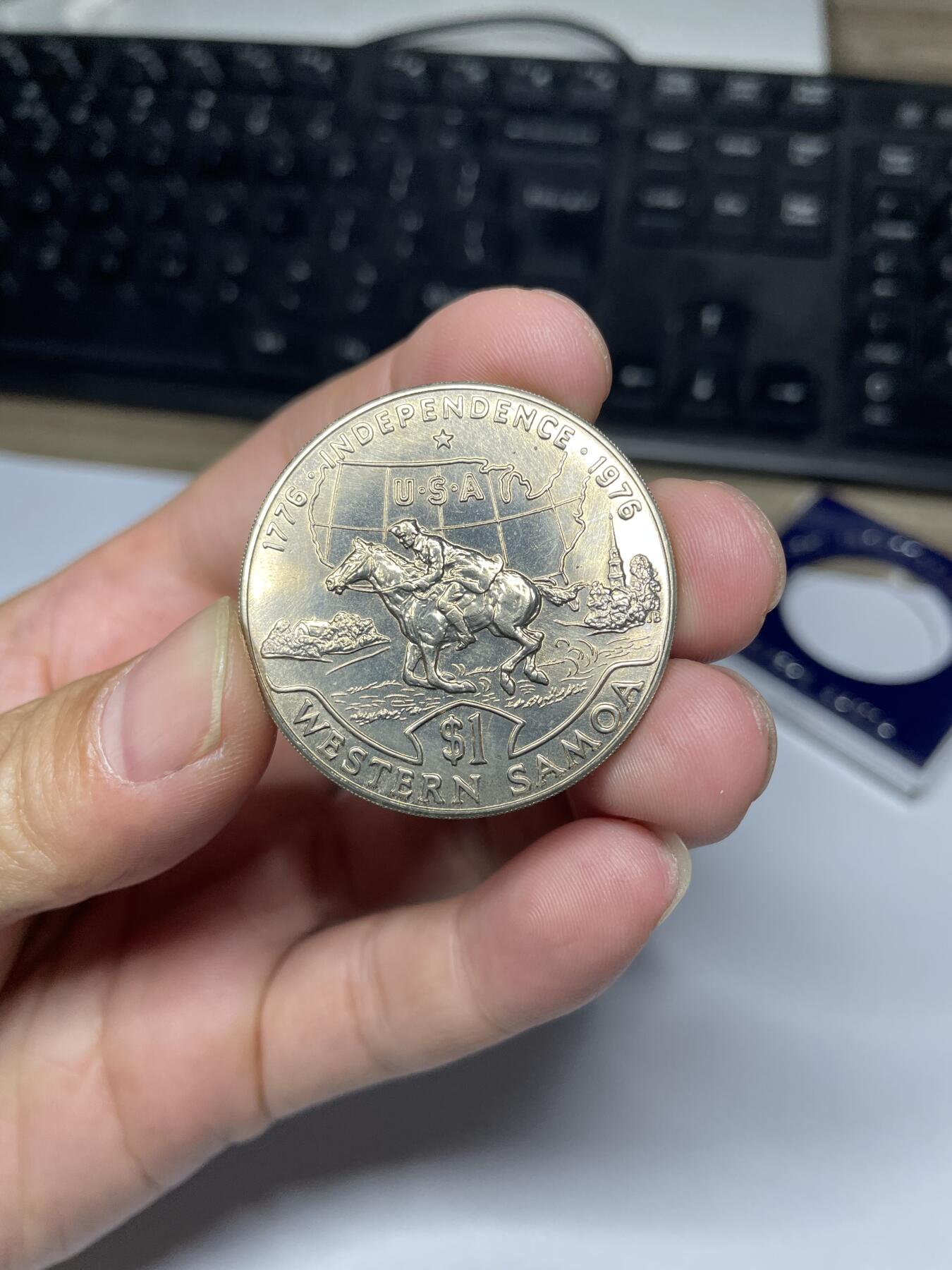 2024年集古藏今外币拍卖第八期-第8场—（总第78拍） 1976年美国建国200周年纪念币