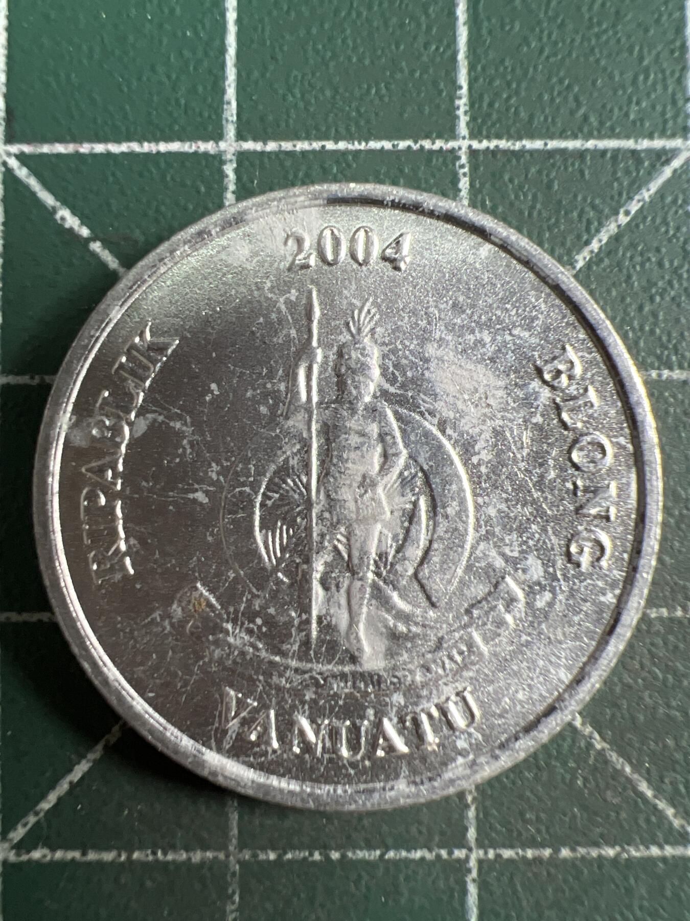 第621期 硬币专场 （无押金，捡漏，全场50包邮，偏远地区除外，接收代拍业务） 瓦努阿图10瓦图