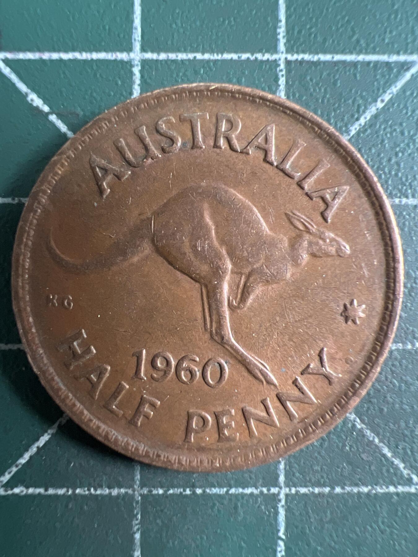 第661期 硬币场 （无押金，捡漏，全场50包邮，偏远地区除外，接收代拍业务，本店十天发一次货） 澳大利亚半便士