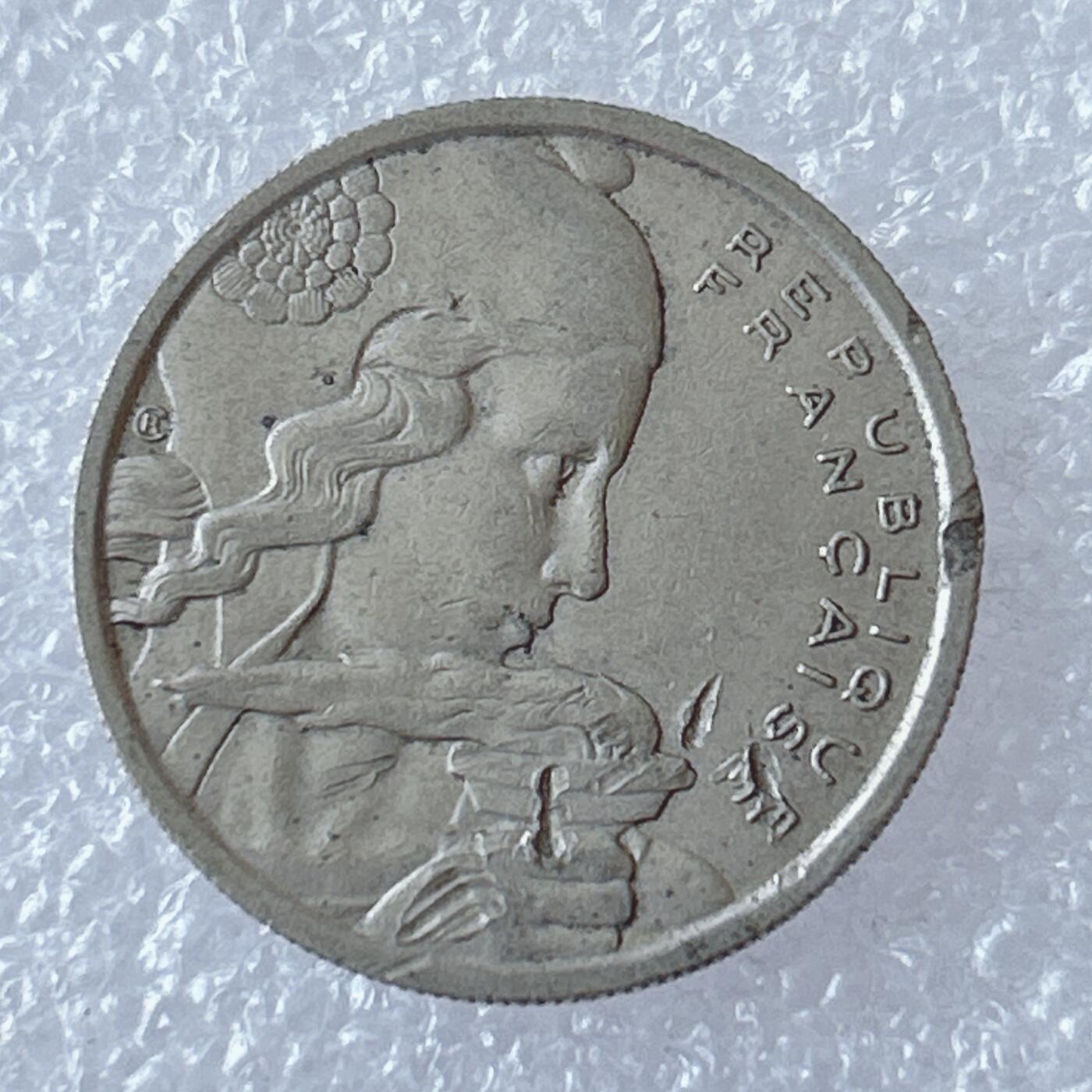 第一海外回流一元起拍收藏 散币专场 第94期 法国1958年100法郎 火炬女神