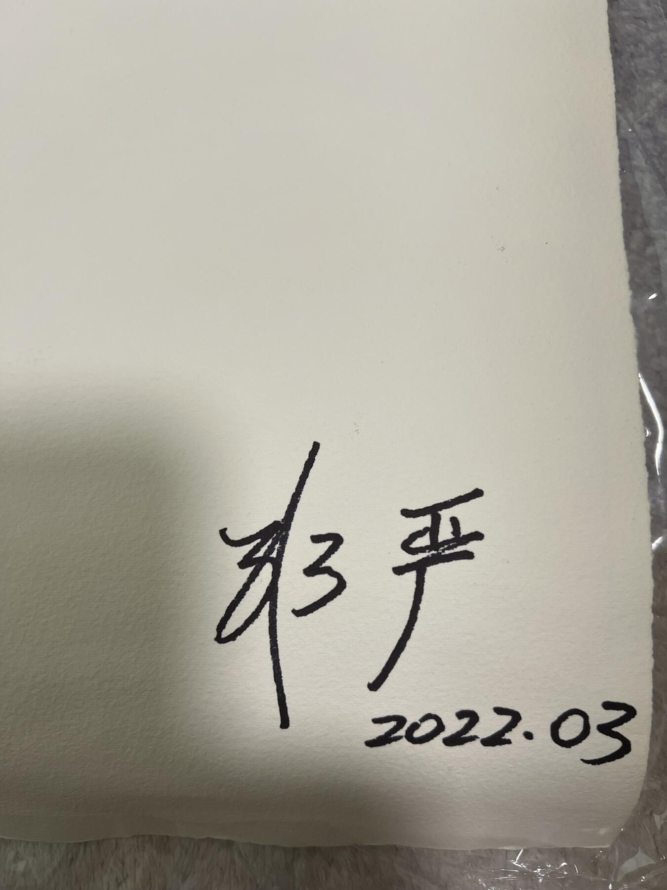 白泽拍卖卡牌专场第3期（端午小HIGH） 2022 一间卡 新三国第二弹 关银屏 非严原画（母卡）画纸37.6×56cm   画芯36×54cm 中拍非严送to签卡一张