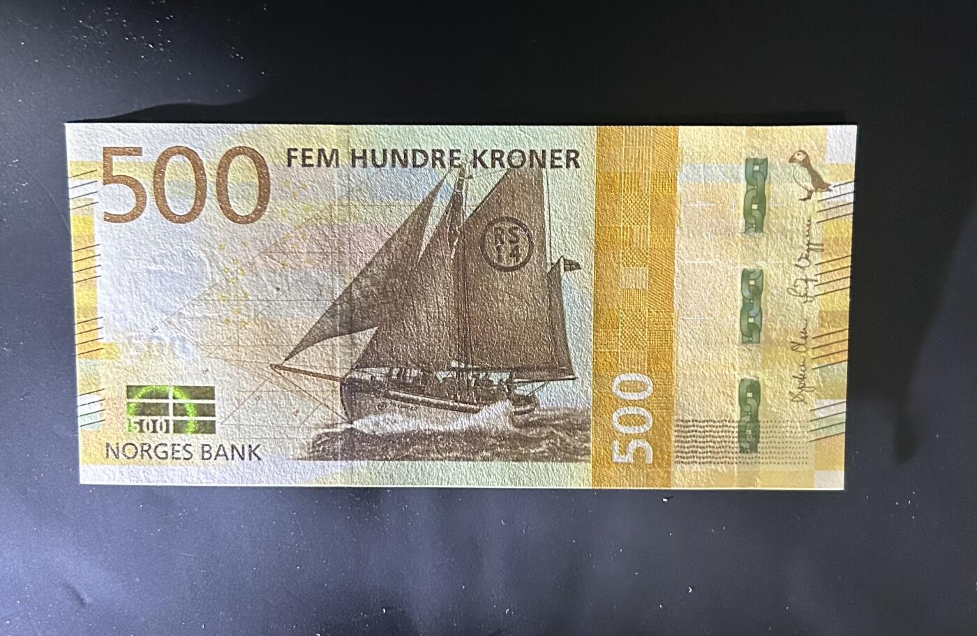 【丑猫0612】今晚7点整 挪威500unc