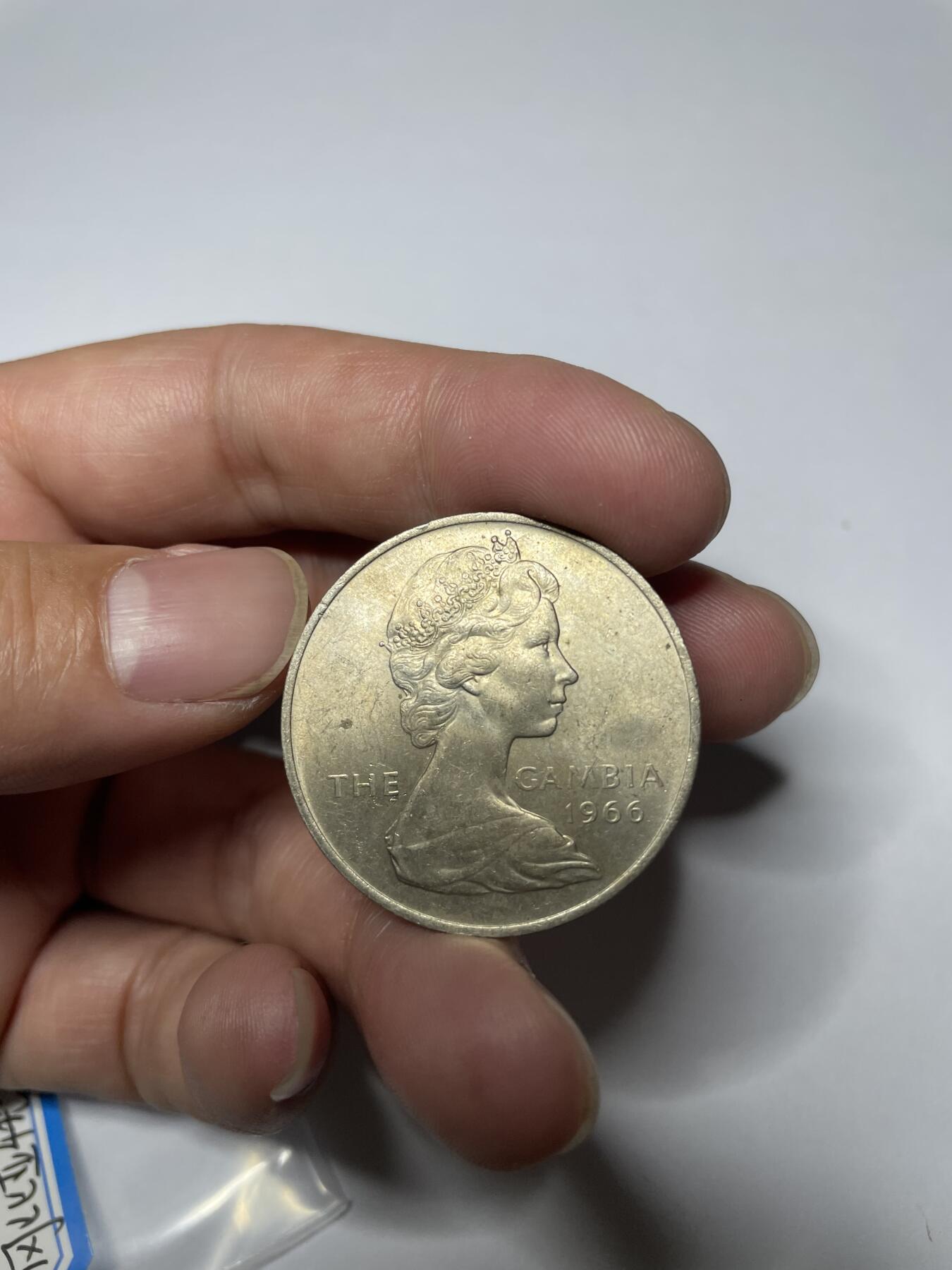 2024年集古藏今外币拍卖第八期-第8场—（总第78拍） 1966年英属冈比亚4先令