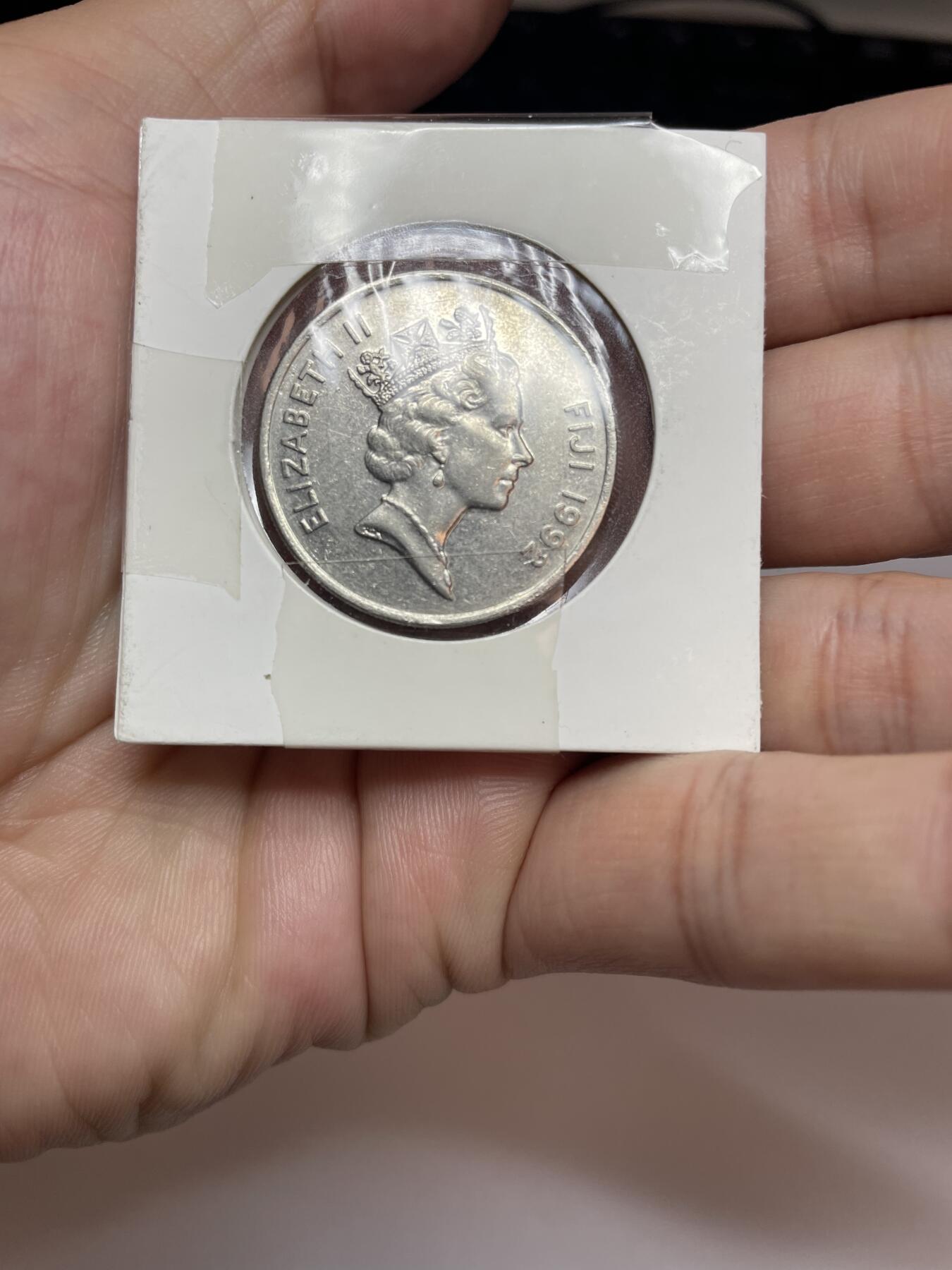 2024年集古藏今外币拍卖第八期-第8场—（总第78拍） 1992年斐济20分