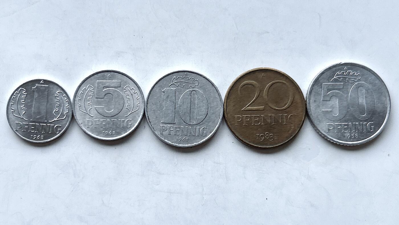 第一海外回流一元起拍收藏 散币专场 第95期 东德.民主德国