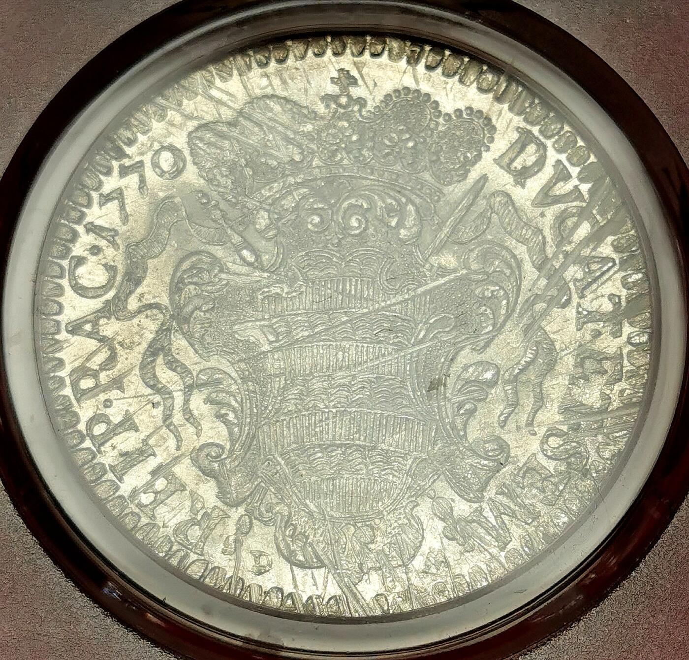 凡希社世界钱币微拍第二百七十二期 荐！1770拉古萨共和国tallero大银PCGS-MS63，罕见的原银光品相，背面减重痕略多，P唯一最高分！
