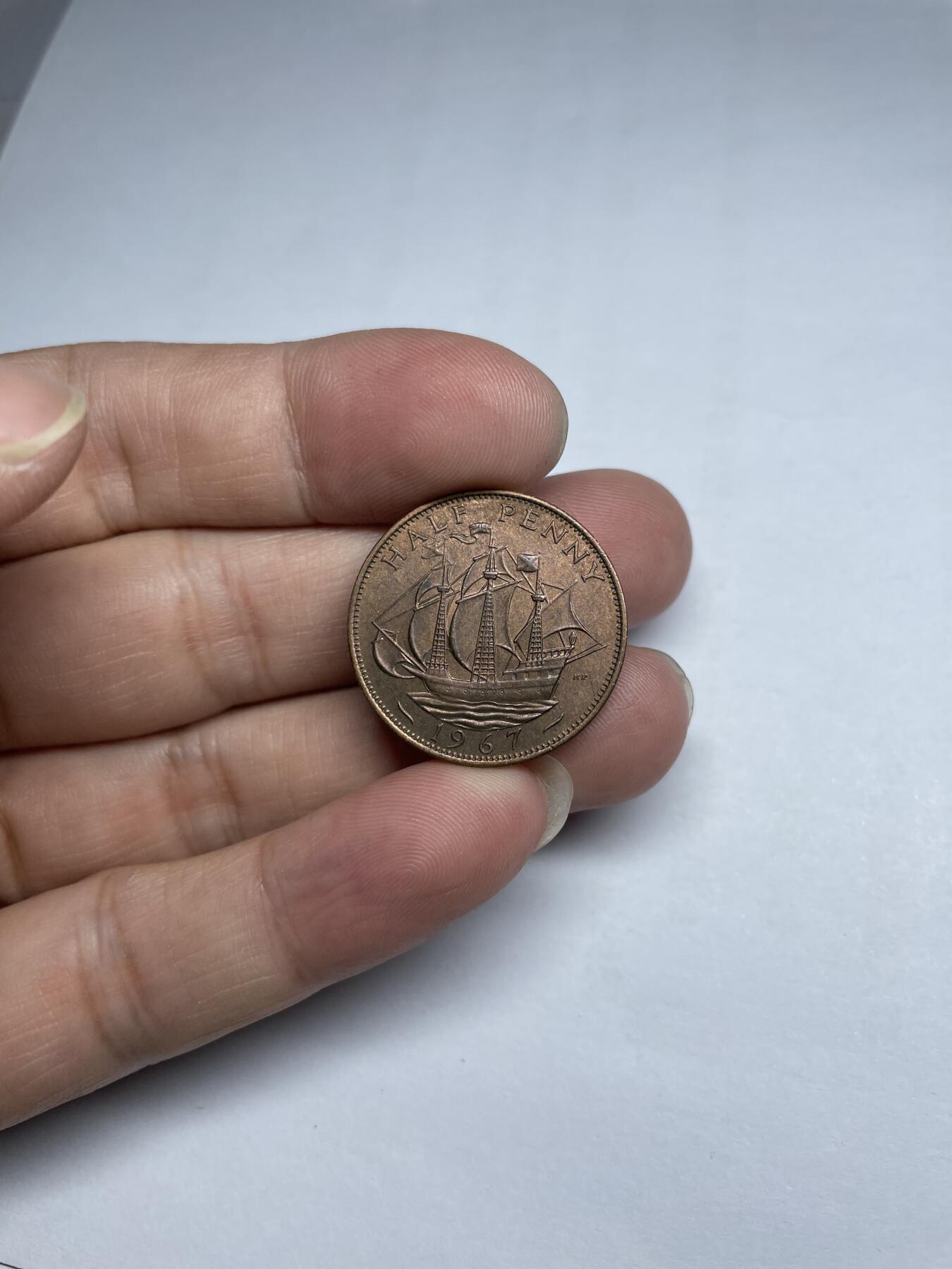 2024年集古藏今外币拍卖第八期-第9场—（总第79拍） 1967年英国一便士