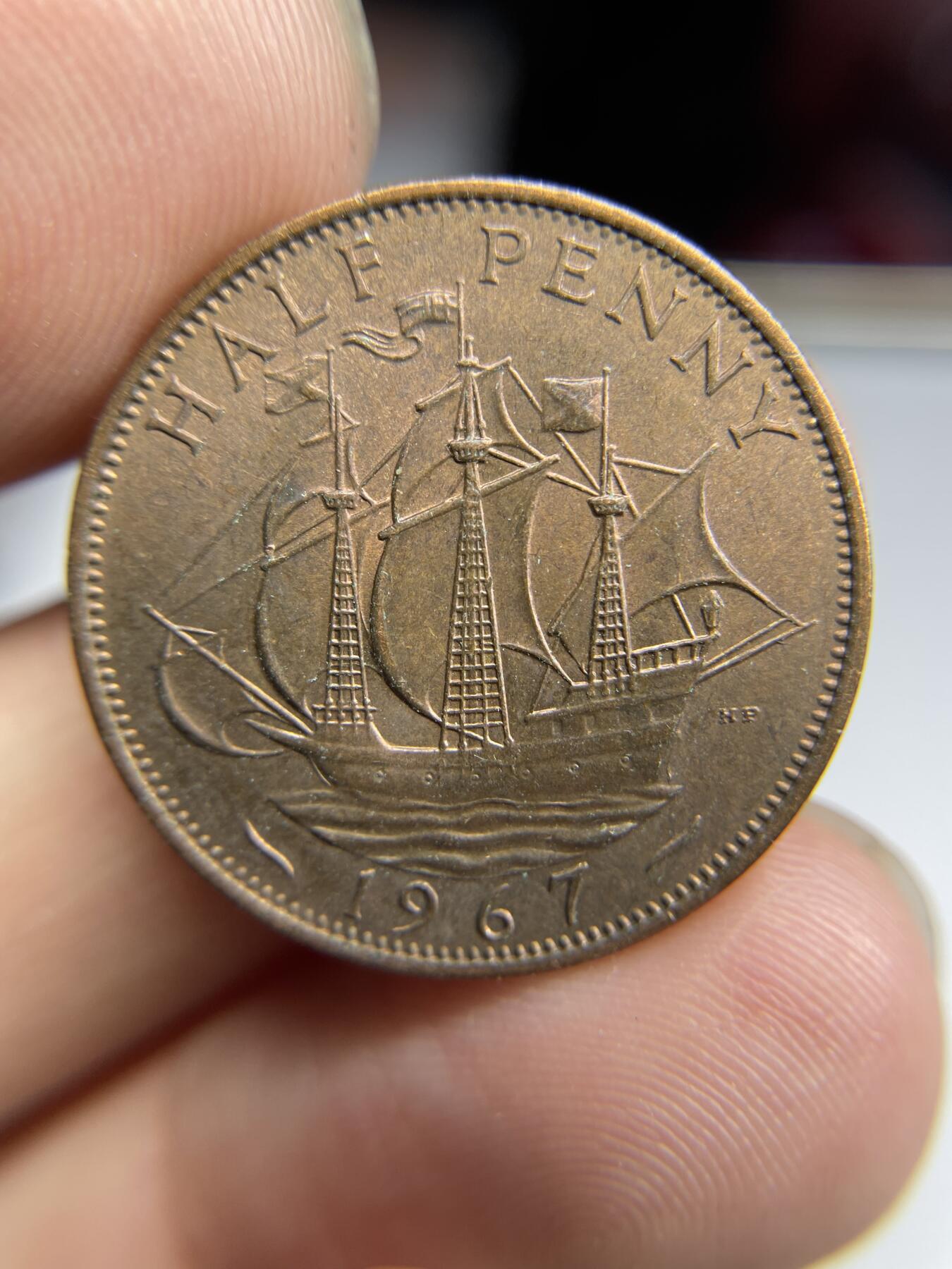 2024年集古藏今外币拍卖第八期-第9场—（总第79拍） 1967年英国一便士