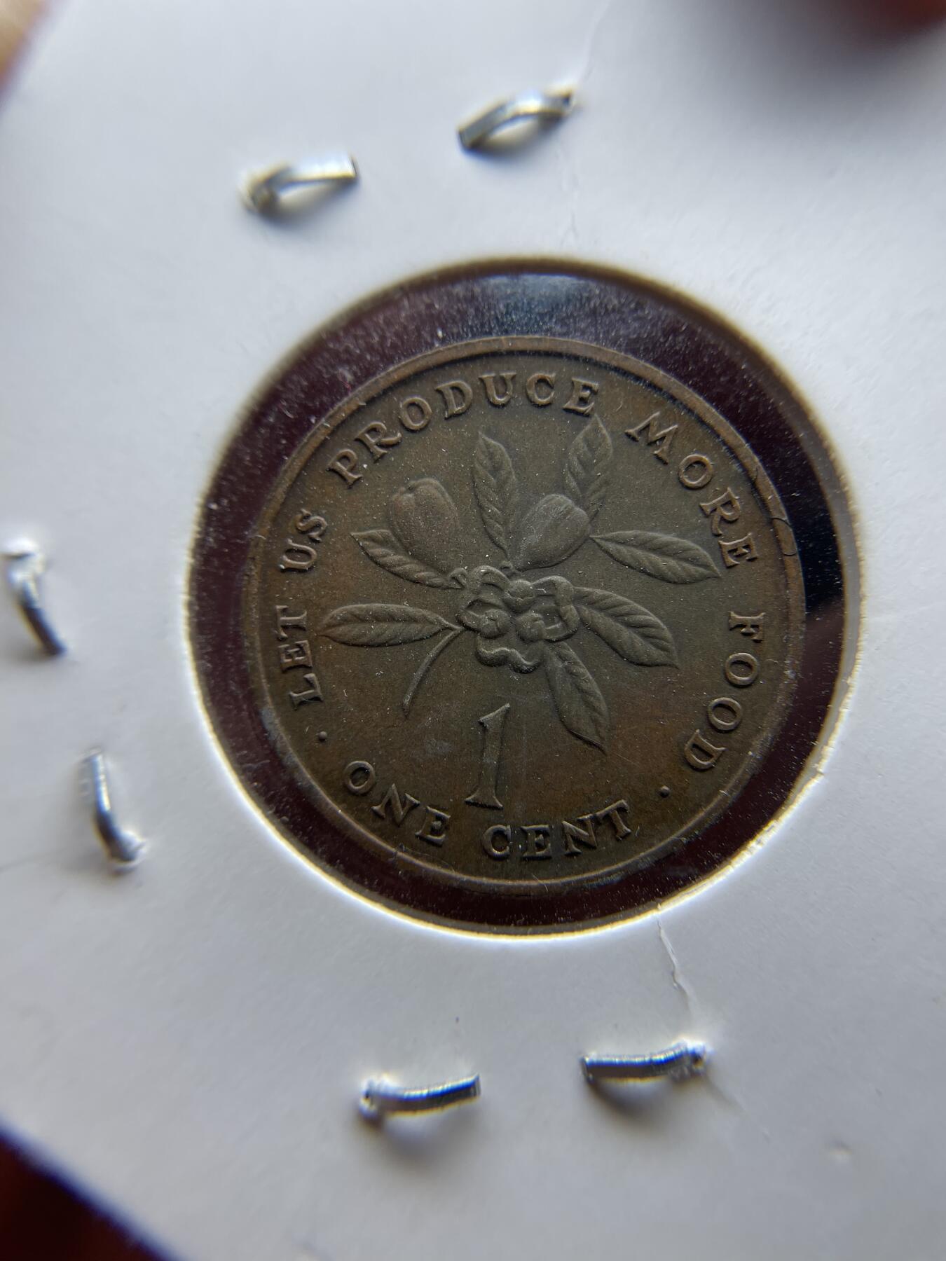 2024年集古藏今外币拍卖第八期-第9场—（总第79拍） 1973年牙买加1分