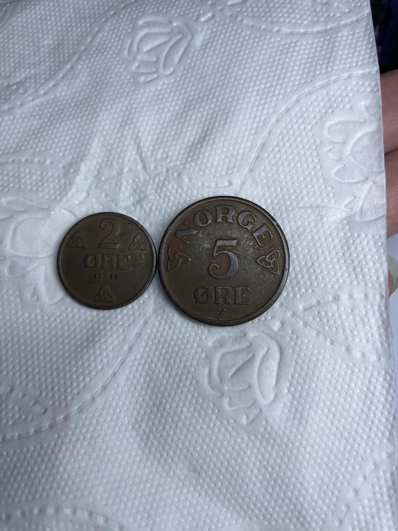 2024年集古藏今外币拍卖第八期-第9场—（总第79拍） 挪威1932年1952年2枚