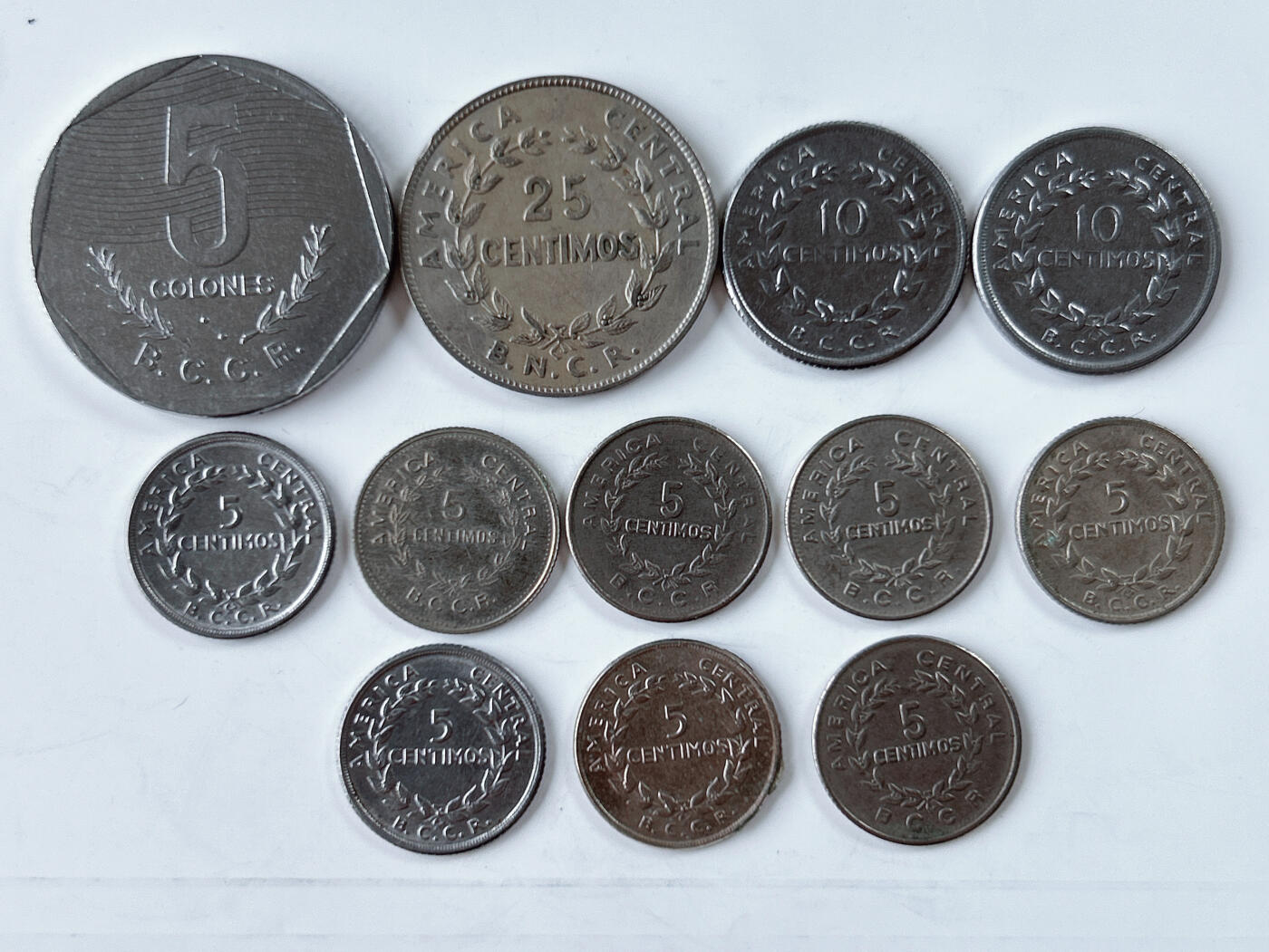 第一海外回流一元起拍收藏 散币专场 第95期 哥斯达黎加🇨🇷