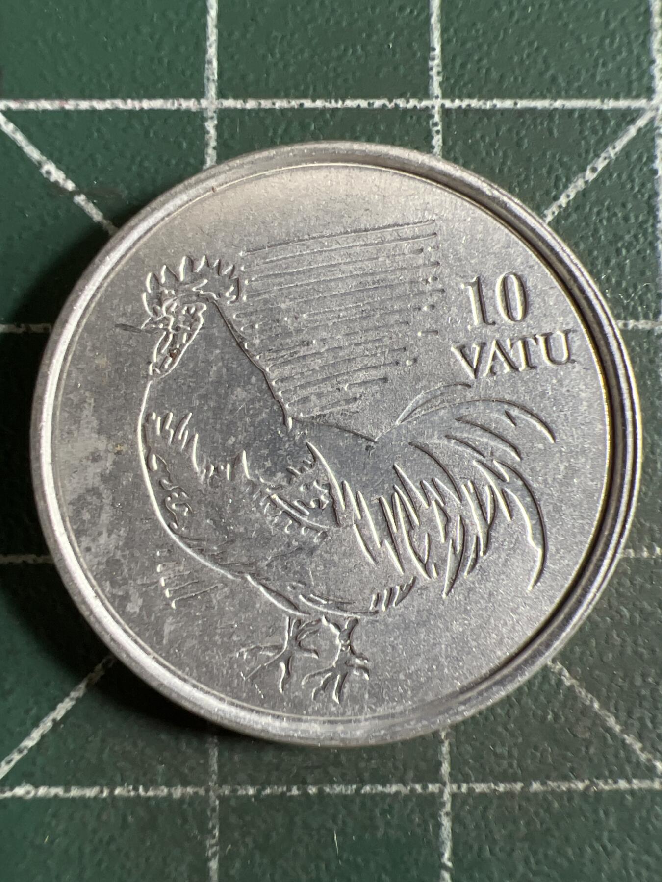 第625期 硬币专场 （无押金，捡漏，全场50包邮，偏远地区除外，接收代拍业务） 瓦努阿图10瓦图