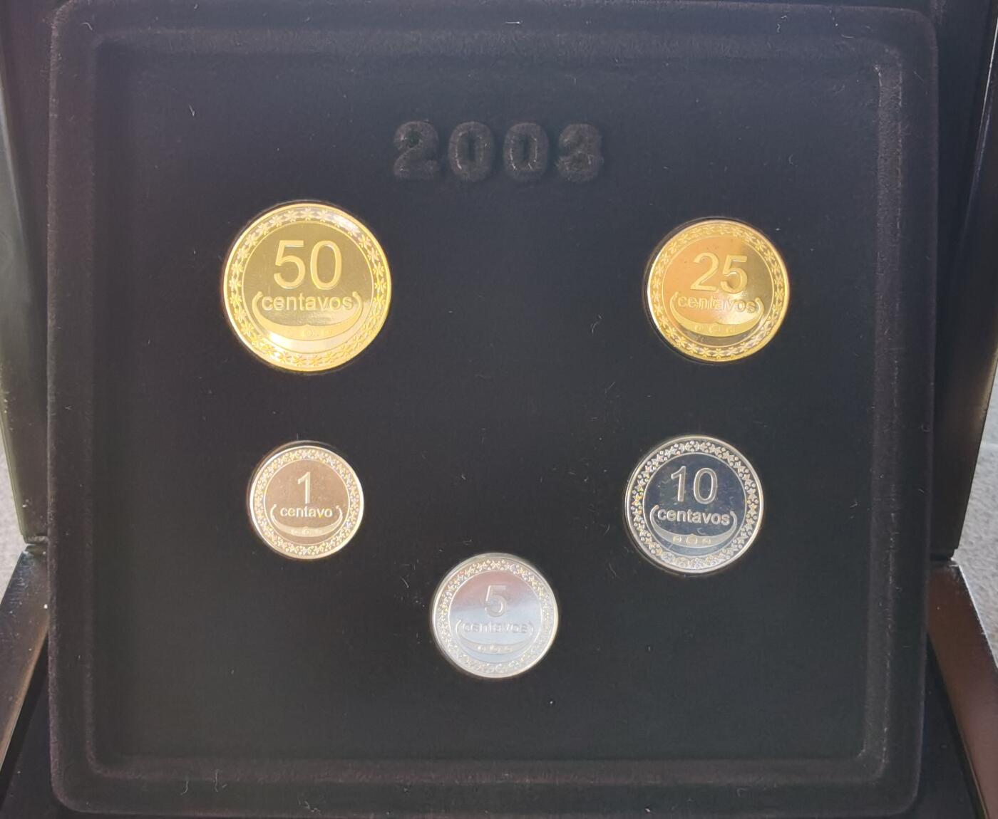 东帝汶2003年精制套币 Proof set