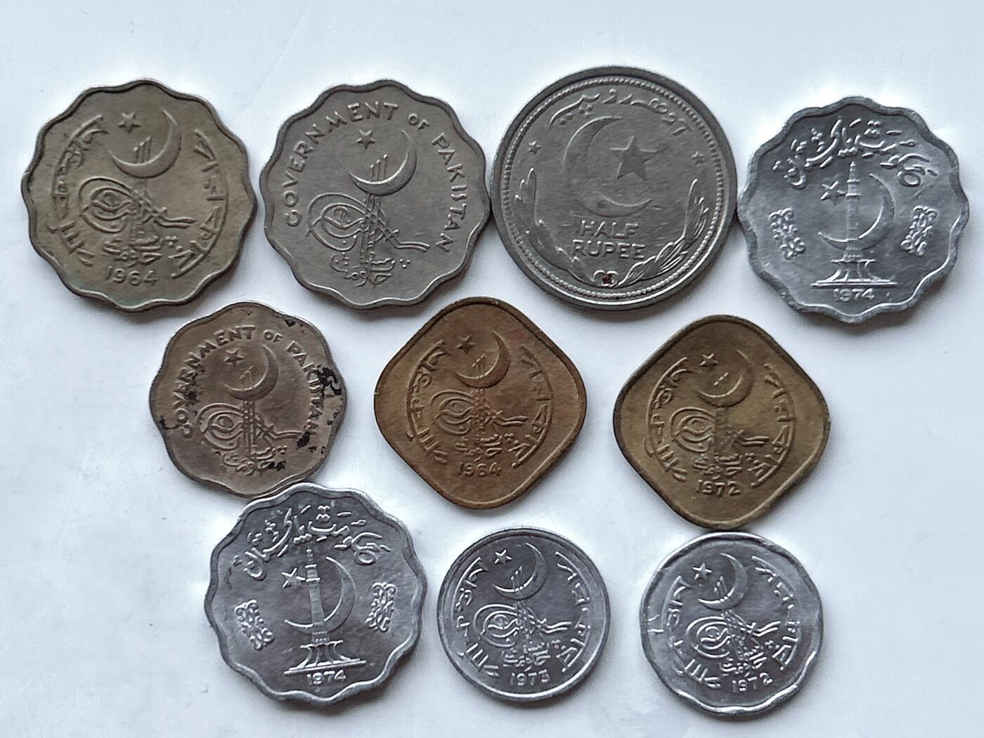 第一海外回流一元起拍收藏 散币专场 第95期 巴基斯坦🇵🇰