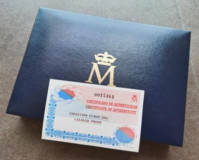 西班牙2002年精制套币 Proof set - 西班牙2002年精制套币 Proof set