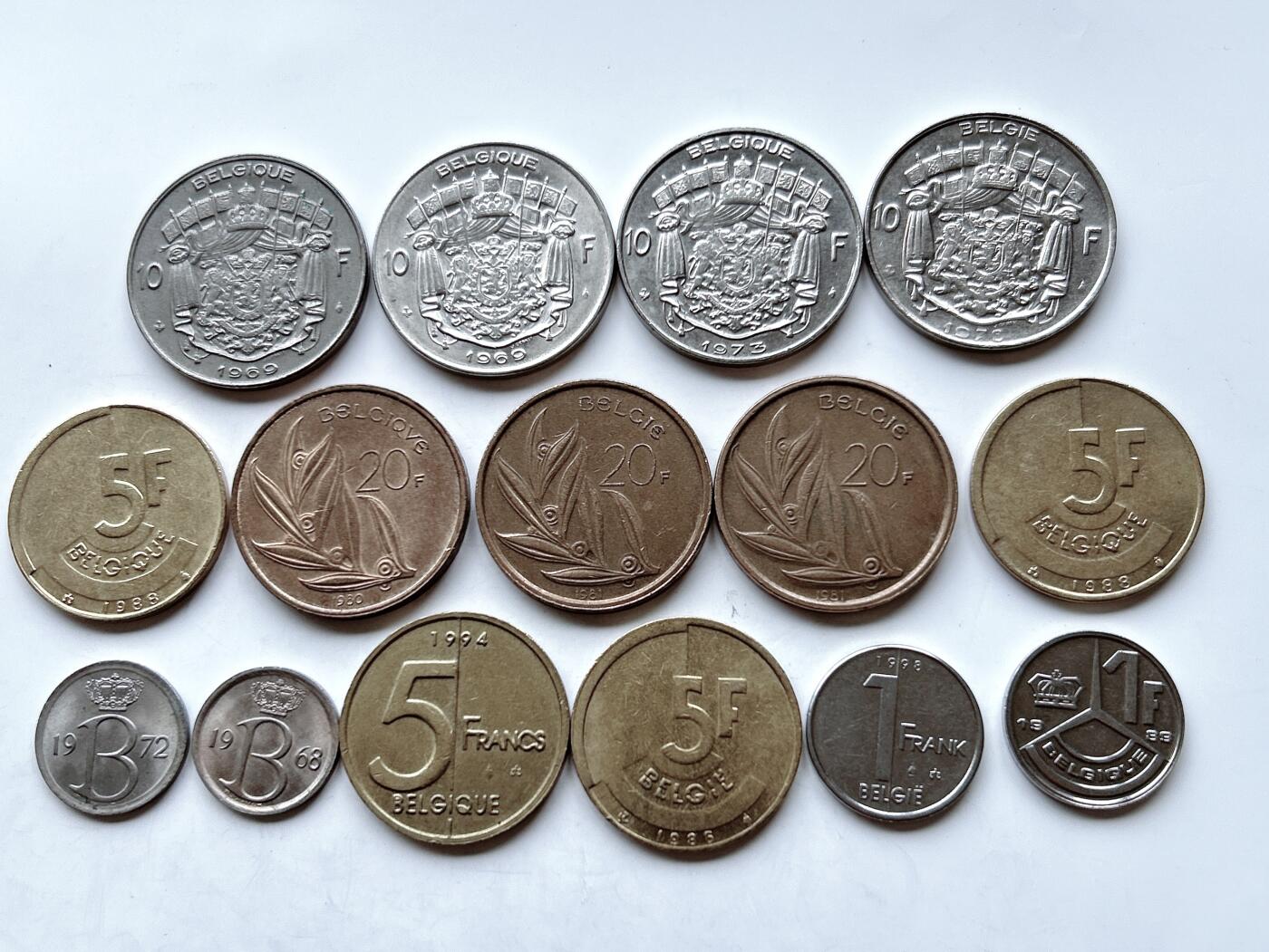 第一海外回流一元起拍收藏 散币专场 第95期 比利时