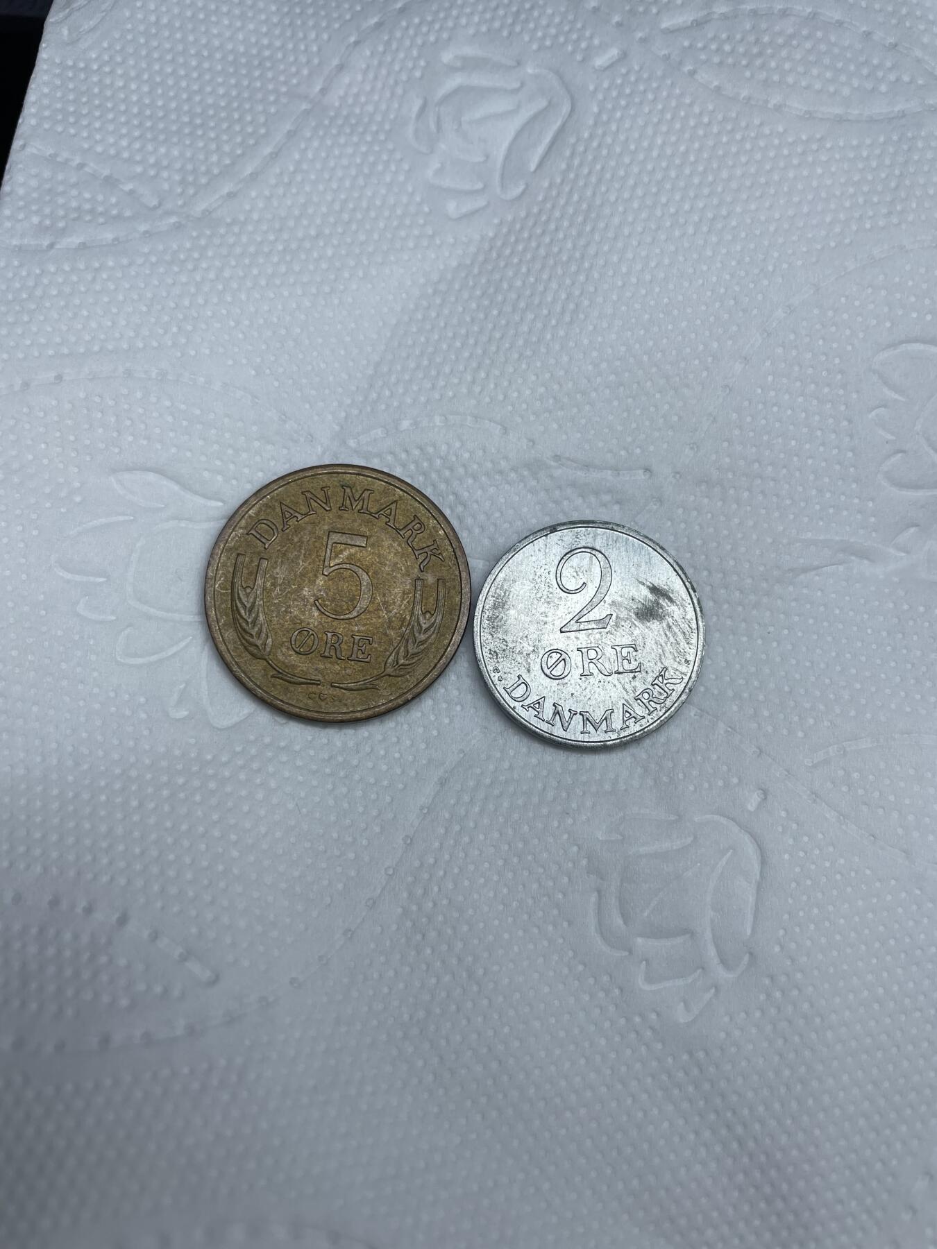 2024年集古藏今外币拍卖第八期-第9场—（总第79拍） 1970年丹麦2枚