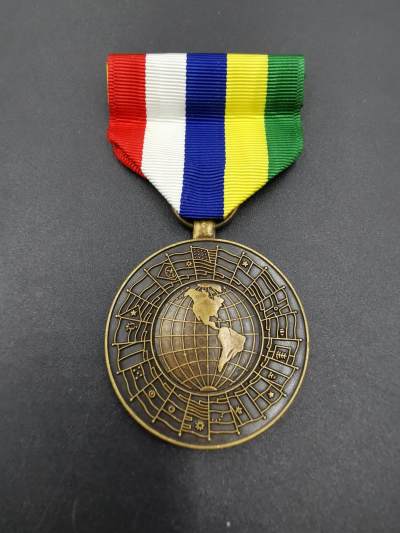 老王徽章第四十三期 - 美国跨美洲防卫奖章