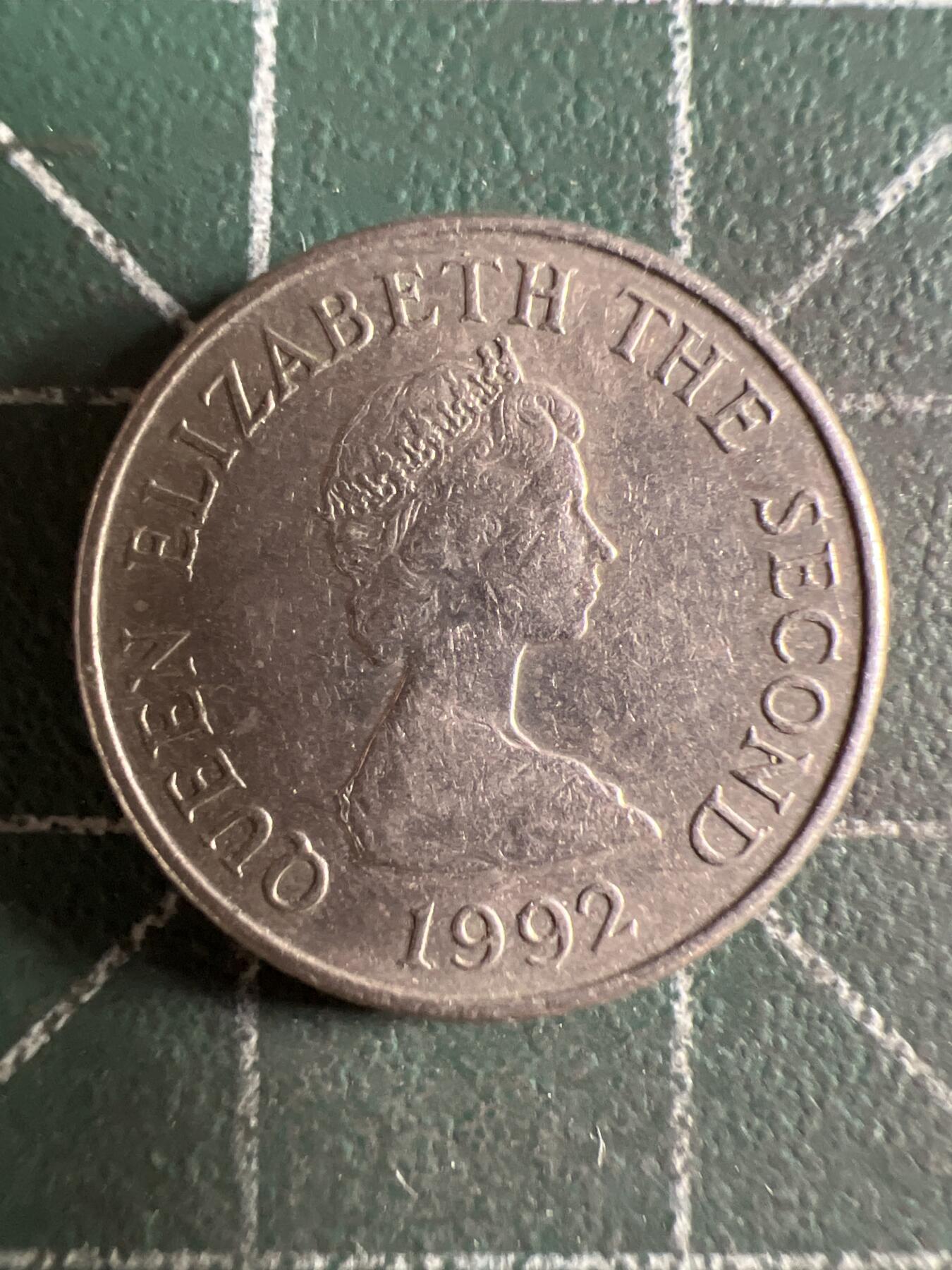 第644期 硬币专场 （无押金，捡漏，全场50包邮，偏远地区除外，接收代拍业务，本店十天发一次货） 泽西岛5便士