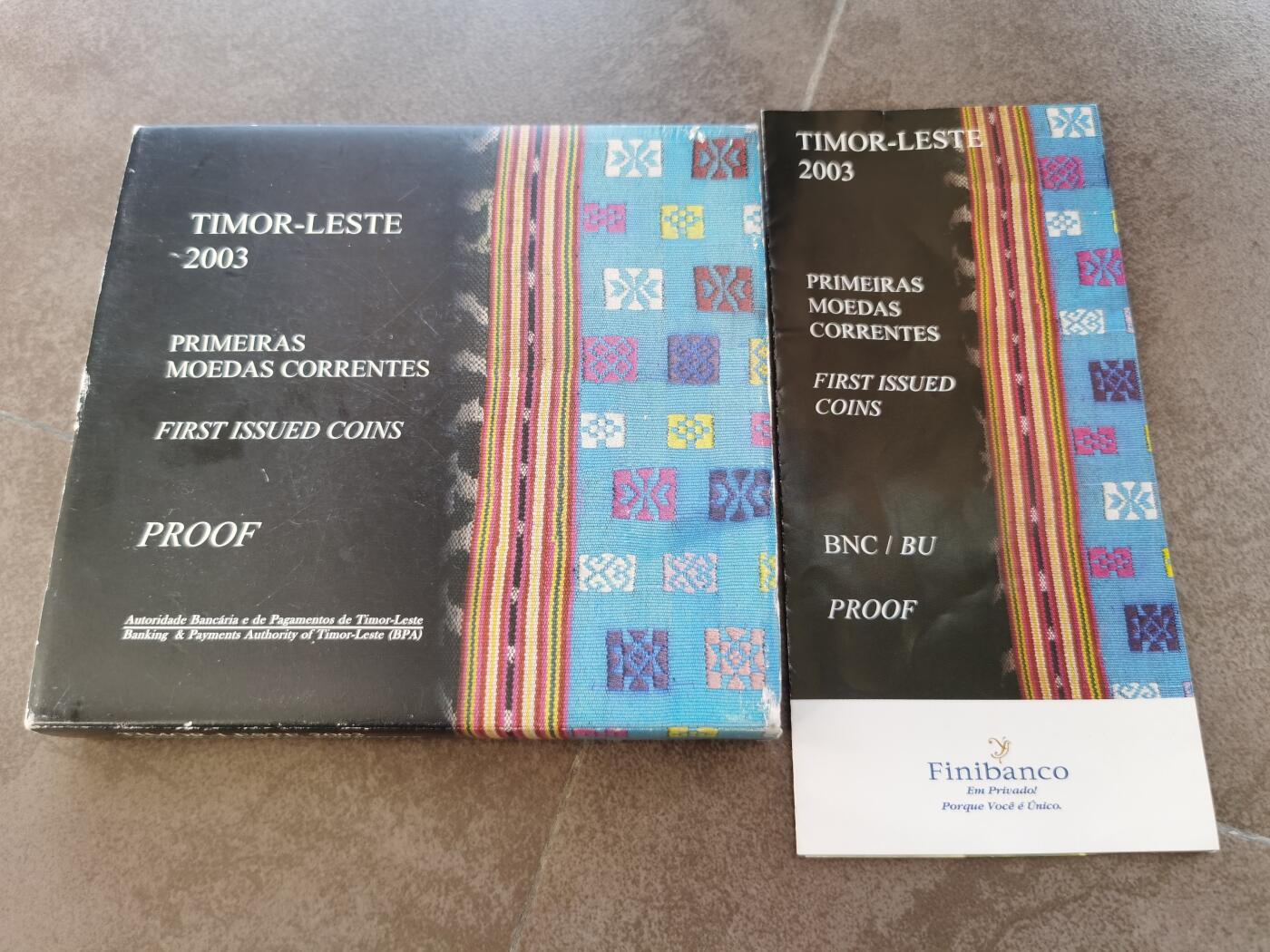 东帝汶2003年精制套币 Proof set