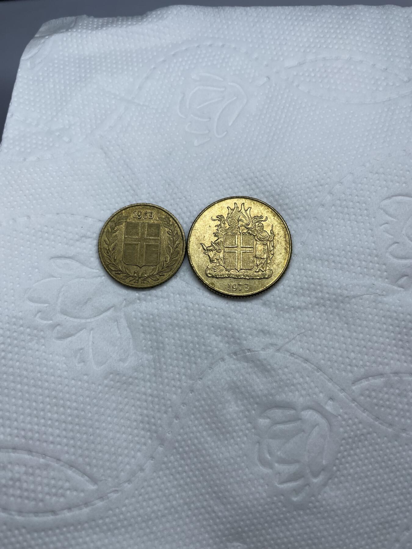 2024年集古藏今外币拍卖第八期-第9场—（总第79拍） 冰岛2枚